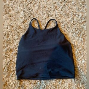 Old Navy, built in bra, athletic, black tank top